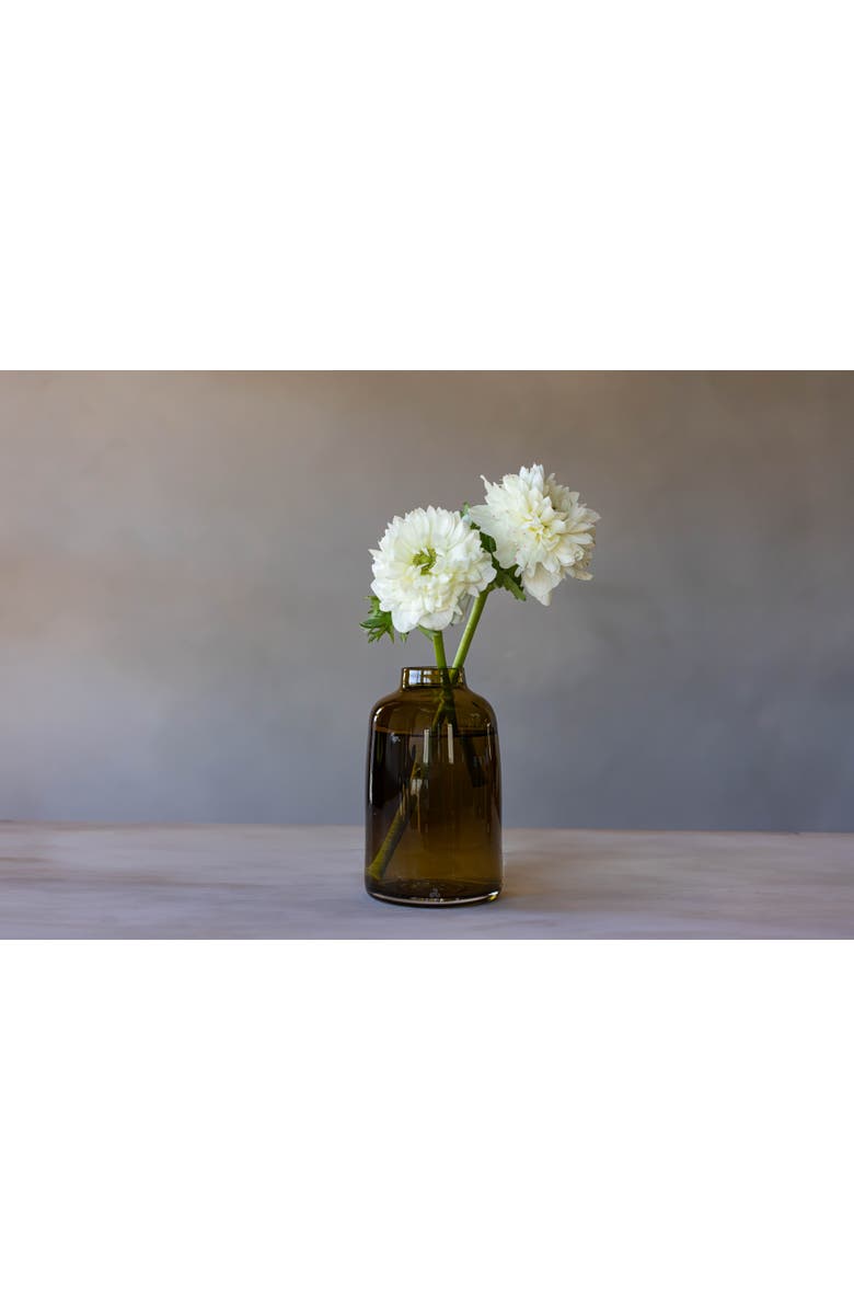 glassybaby Bloomette, Alternate, color, Brown