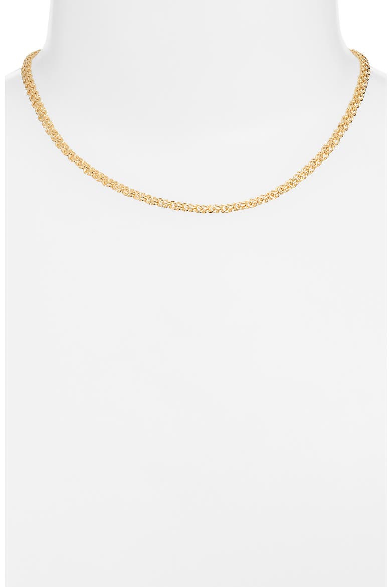 Demi Fine Fancy Chain Necklace, Alternate, color, 14K GOLD PLATED