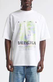 Balenciaga Medium Fit The Window Graphic T-Shirt