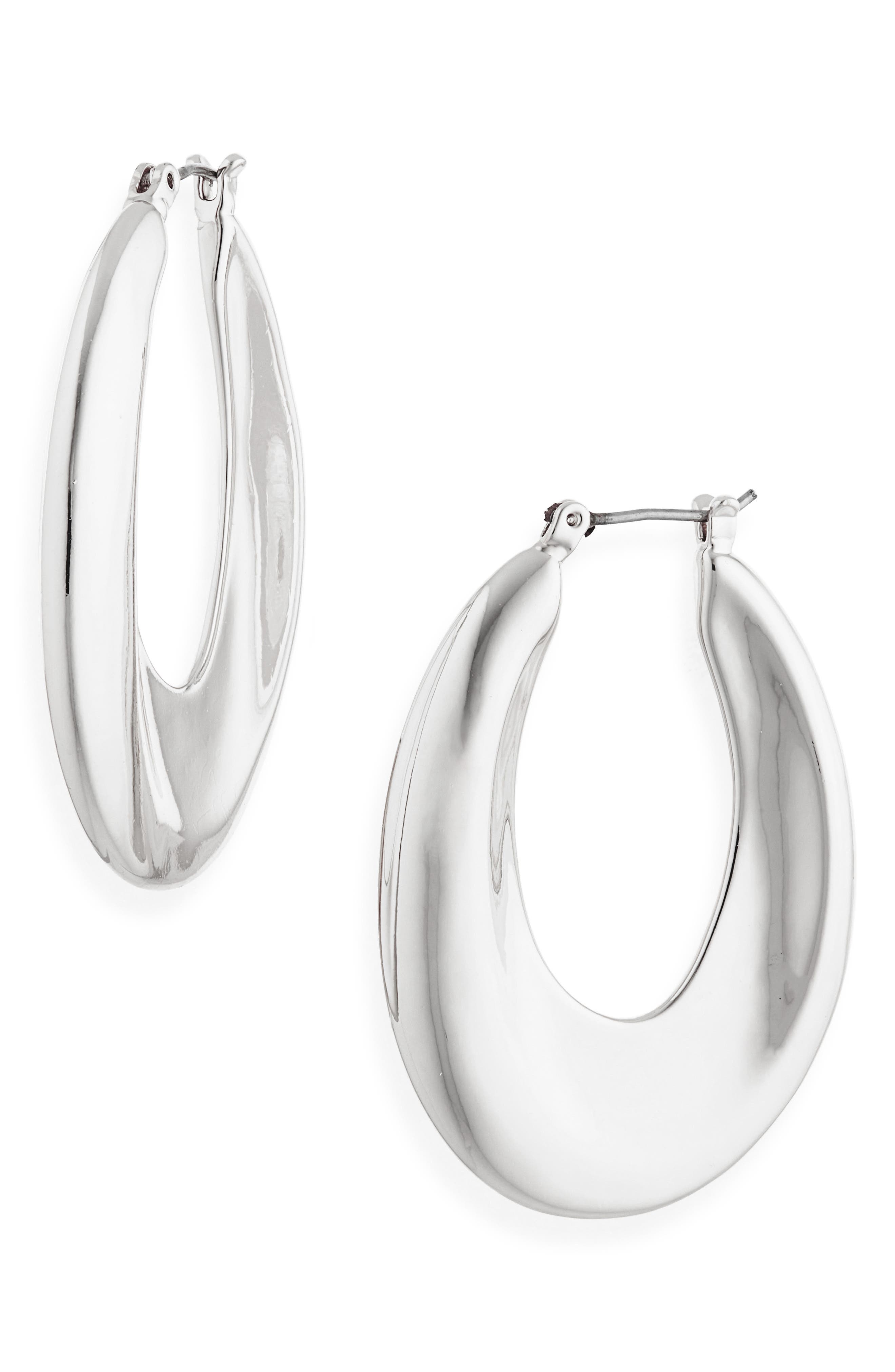 Vince Camuto Oval Hoop Earrings
