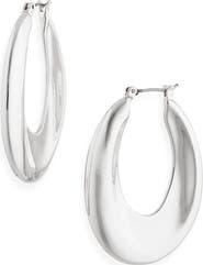 Vince Camuto Oval Hoop Earrings
