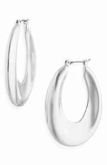Vince Camuto Oval Hoop Earrings