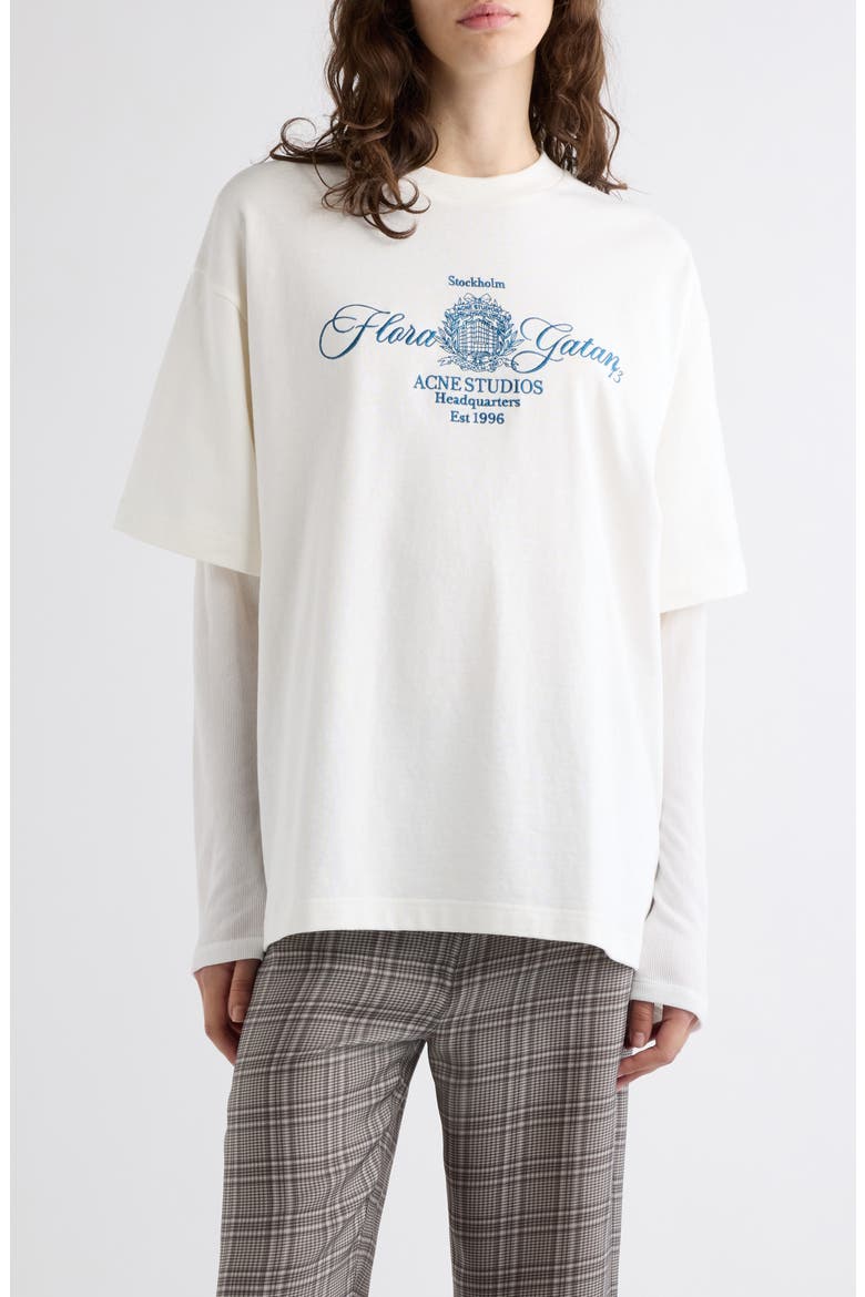 Edra Embroidered T-Shirt, Main, color, OFF WHITE/ ECRU