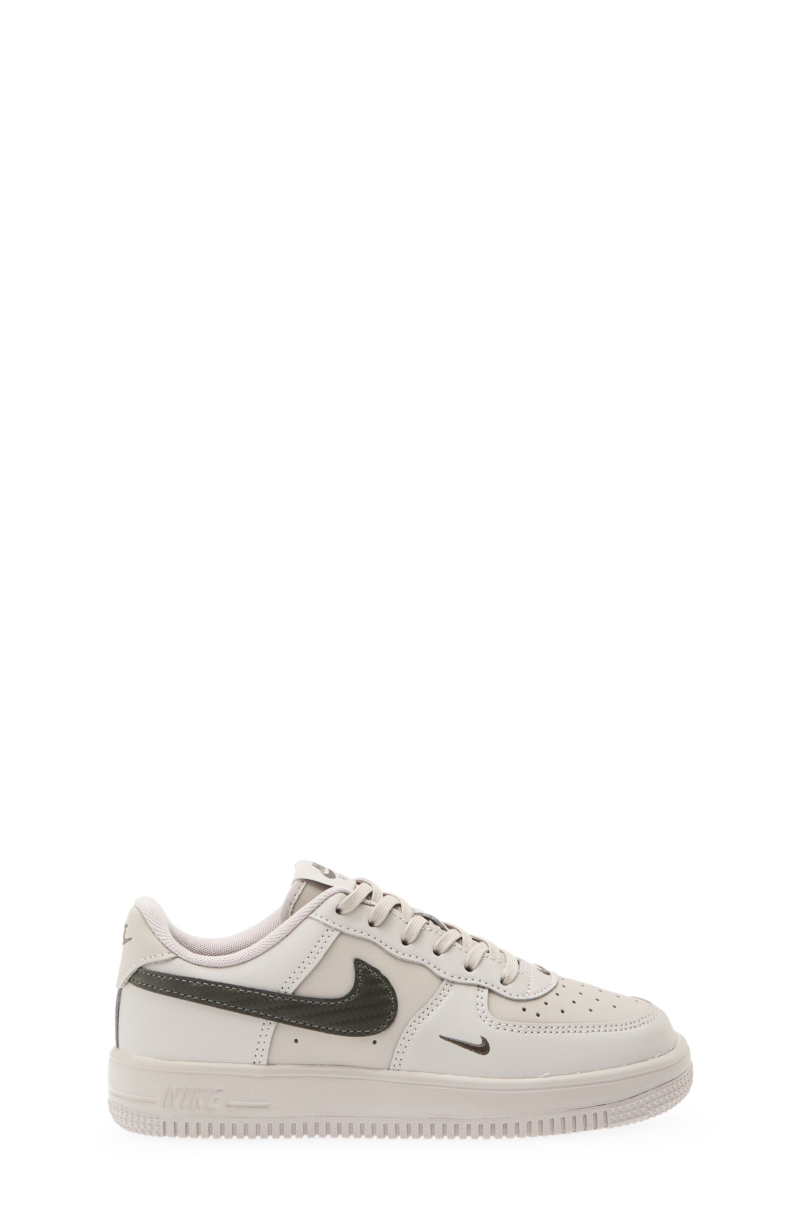Kids' Air Force 1 Sneaker, Alternate, color, COLLEGE GREY/ NEWSPRINT