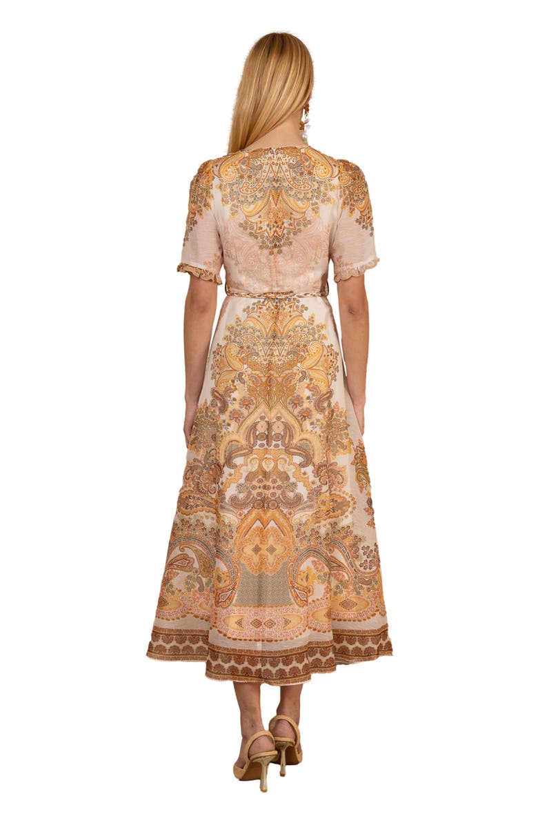 Hale Bob Micah Organza Maxi Dress, Alternate, color, Ivory