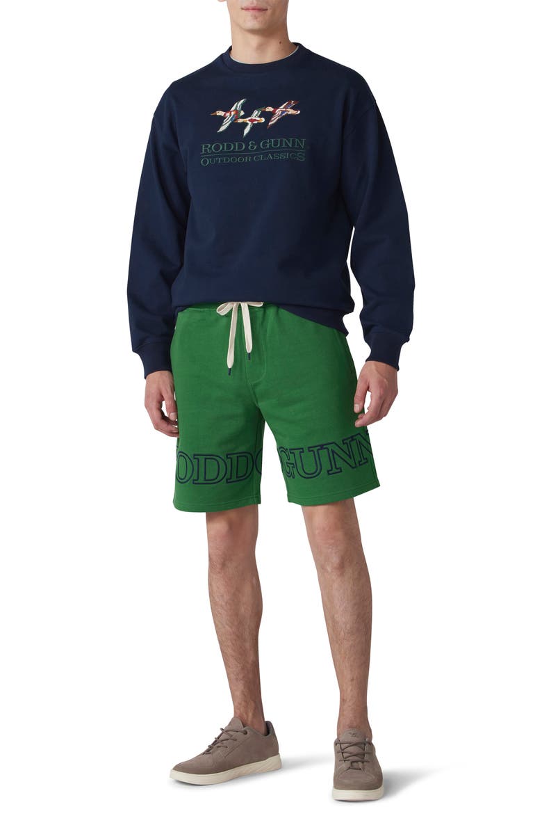 Rodd & Gunn Wilmington Bay Logo Sweat Shorts, Alternate, color,