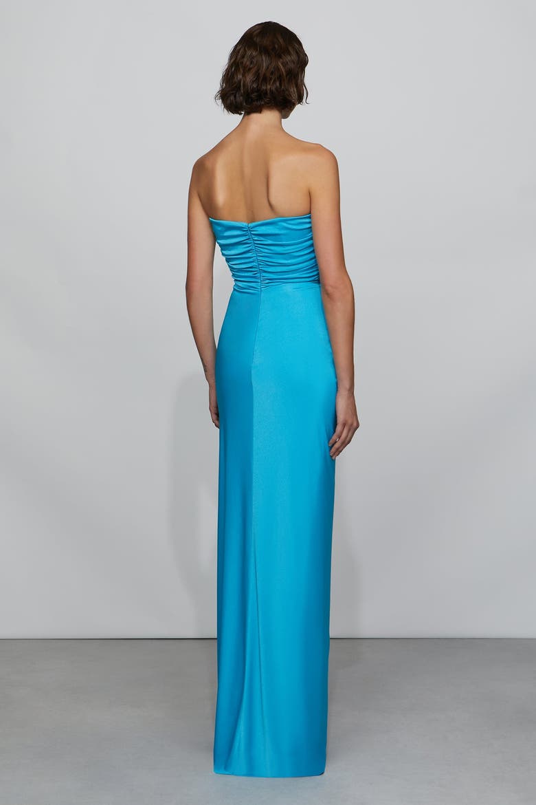 Corinne Gown, Alternate, color, Turquoise