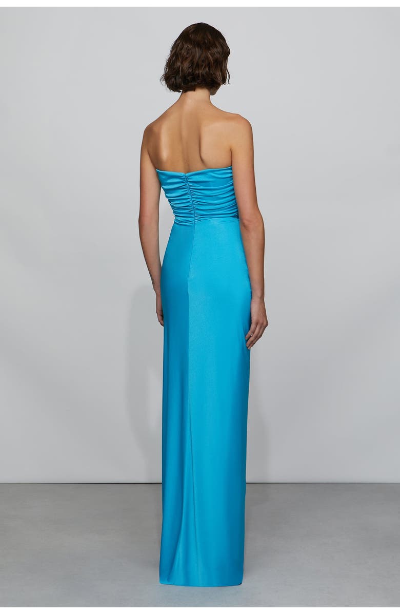 Et Ochs Corinne Gown, Alternate, color, Turquoise