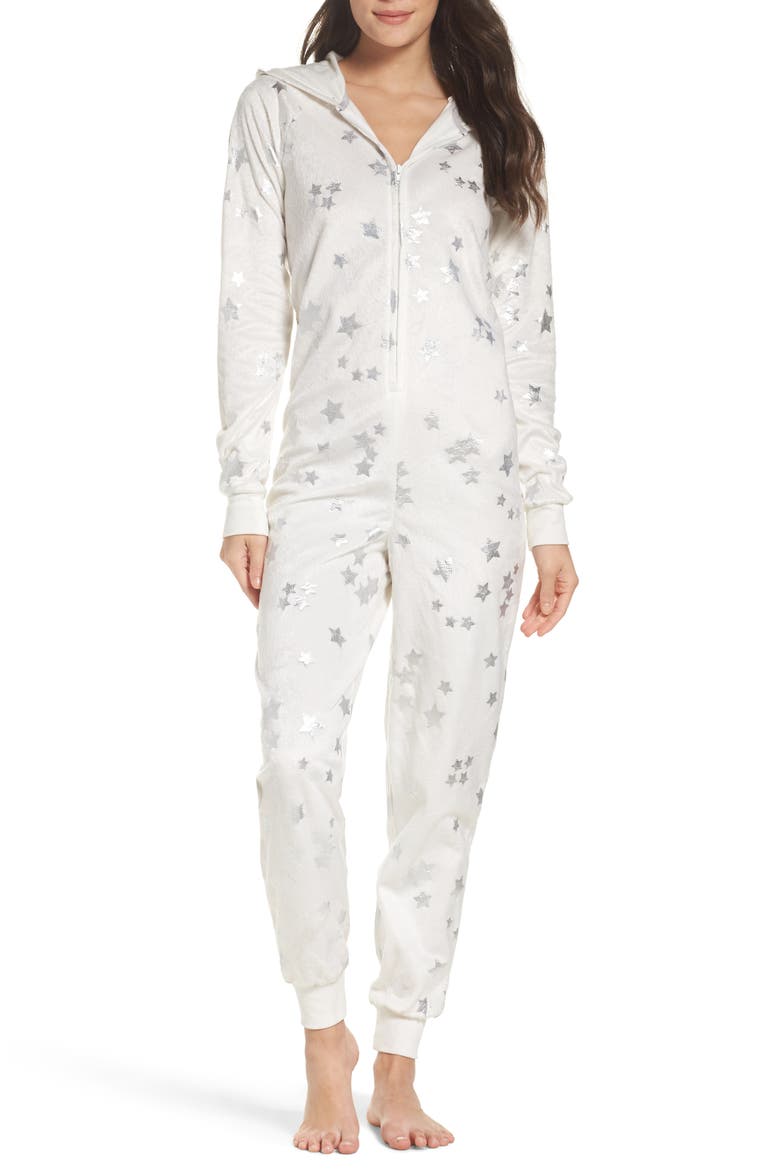 Hooded Jumpsuit, Main, color, IVORY