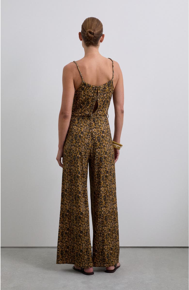 Scalpers Fricajersey Jumpsuit, Alternate, color, Brownmustard
