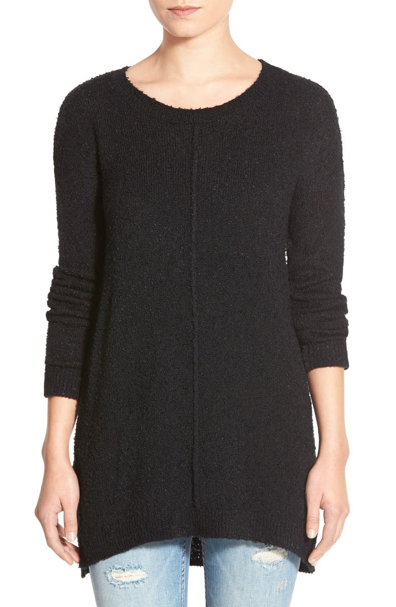 BP. Long Sleeve Split Hem Tunic, Main, color, 