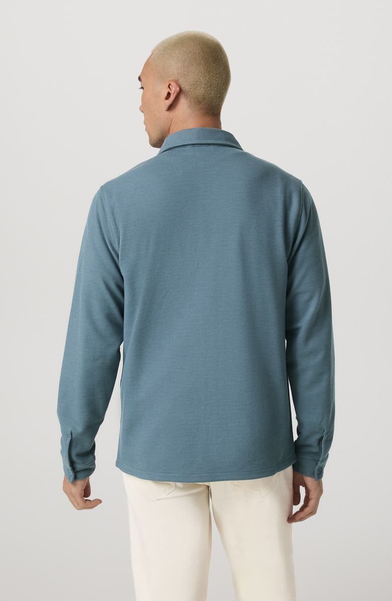 Vuori Waffle Shirt Jacket, Alternate, color, Abyss