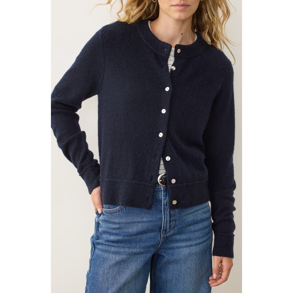 Marine Layer Sausalito Cardigan In Blue