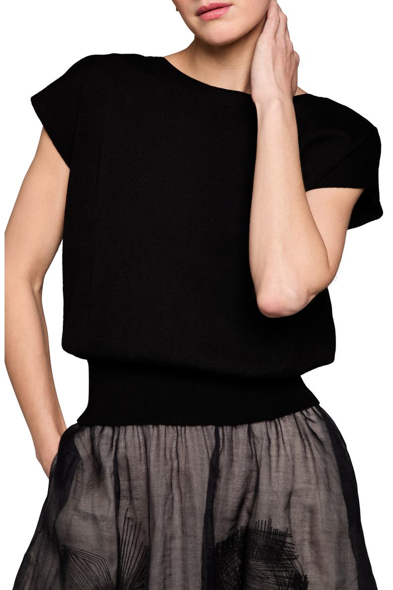 Perfect Pairing Sweater, Main, color, BLACK ONYX
