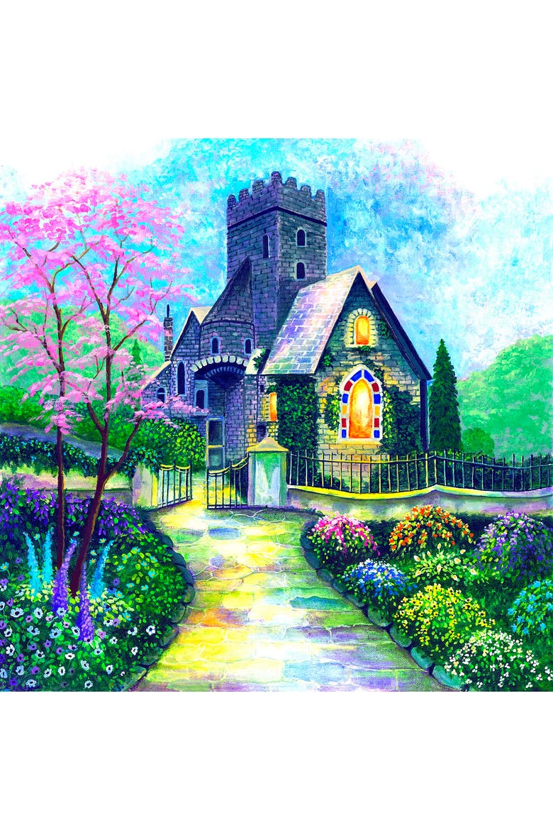 Irish Church 500 piece Jigsaw Puzzle for Adults, Alternate, color, Multicolor