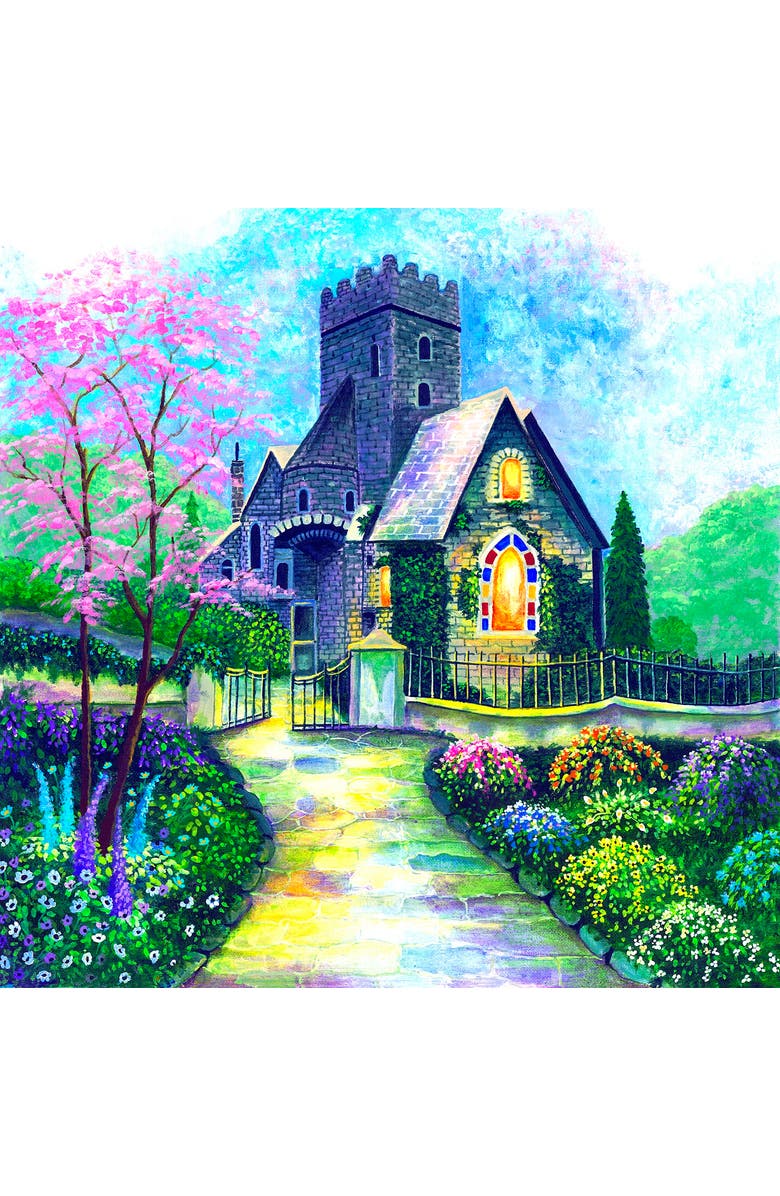 Sunsout Irish Church 500 piece Jigsaw Puzzle for Adults, Alternate, color, Multicolor