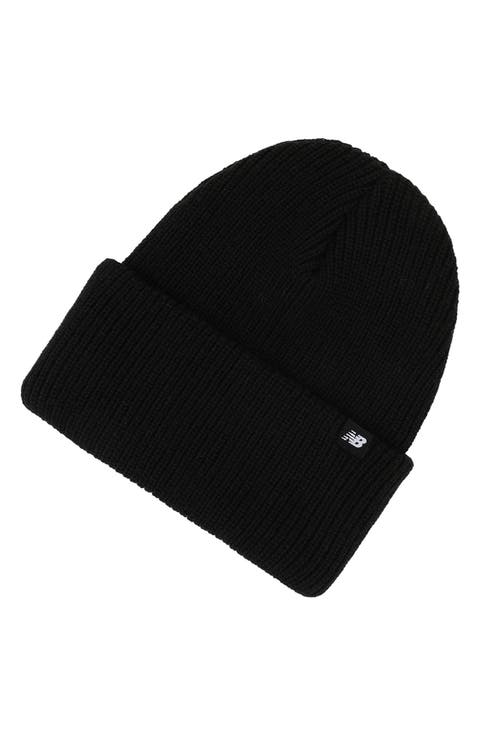 Patch Fisherman Knit Beanie