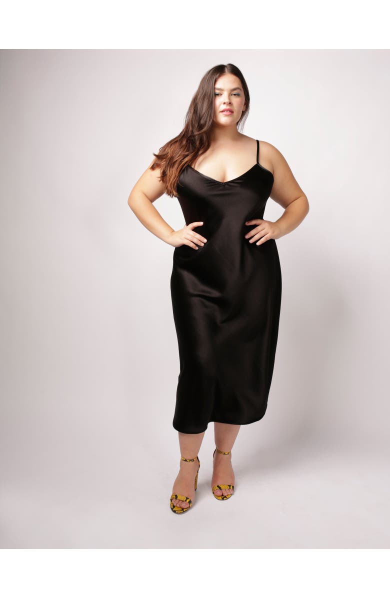 BAACAL Cabaret Slip Dress, Alternate, color,