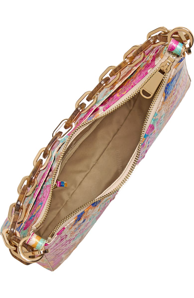 Brahmin Mod Esme Embossed Leather Shoulder Bag, Alternate, color, Wanderlight