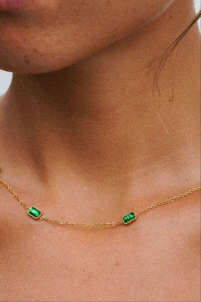 Raja Ampat Necklace, Alternate, color, Green
