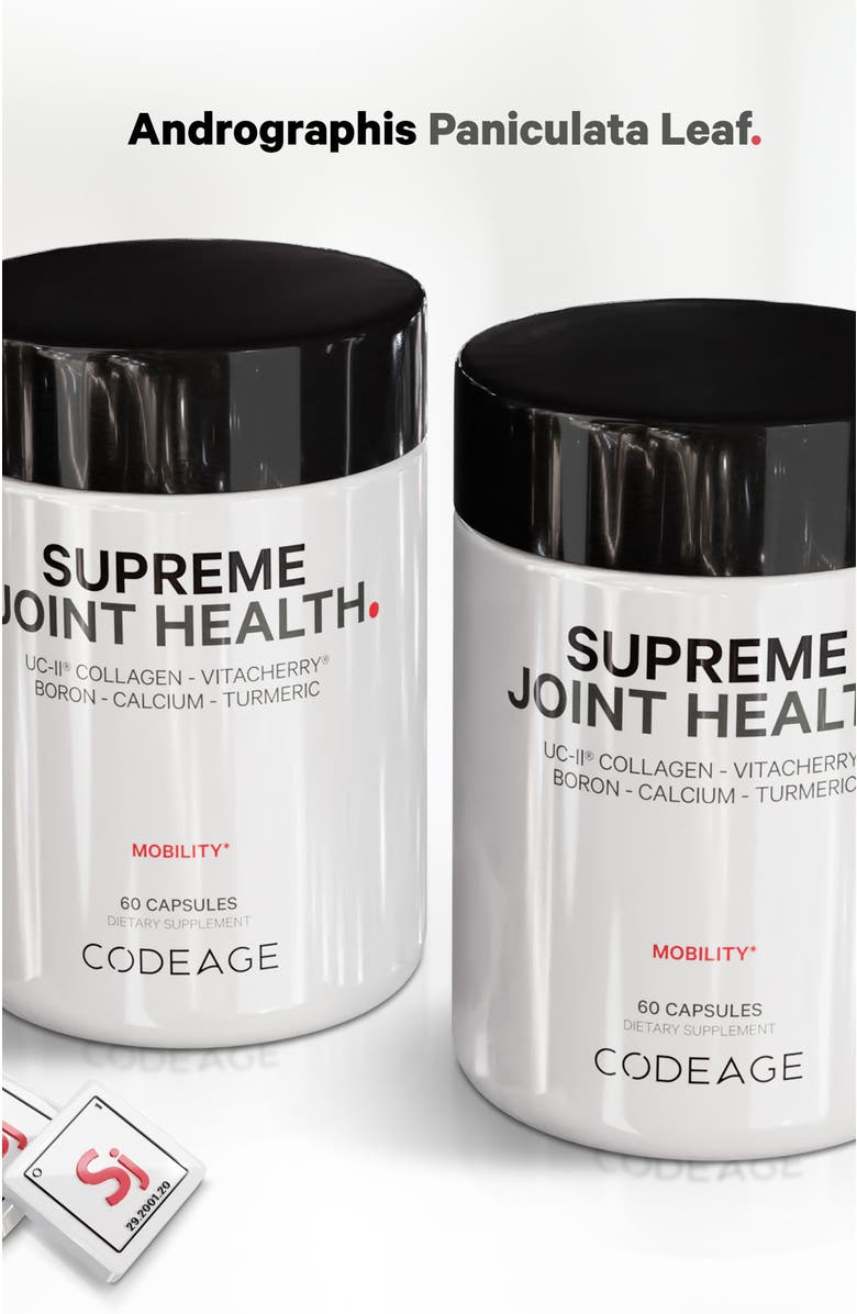 Codeage Supreme Joint Health UC-II<sup>®</sup> Collagen Supplement, Alternate, color, White