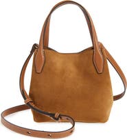 Madewell The Mini Suede Shopper Tote
