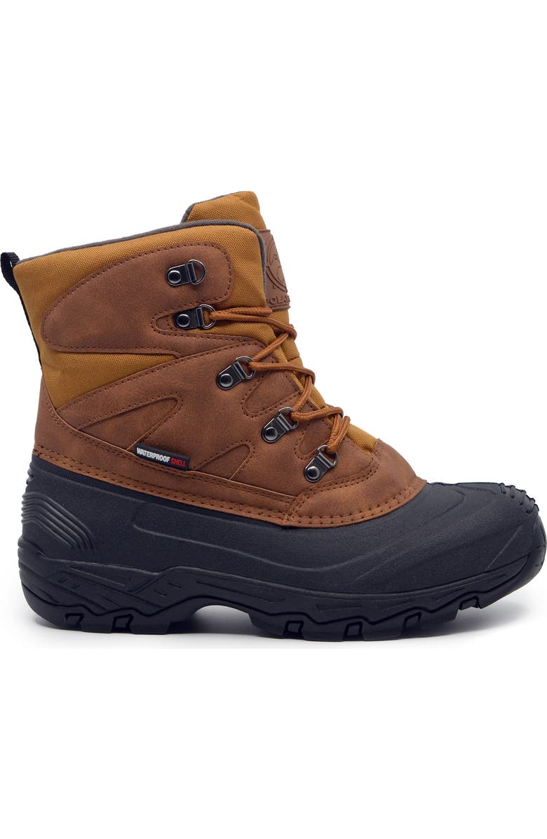 POLAR RANGE Arno Waterproof Snow Boot, Alternate, color, Tan