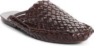 The Row Woven Leather Flat Mule