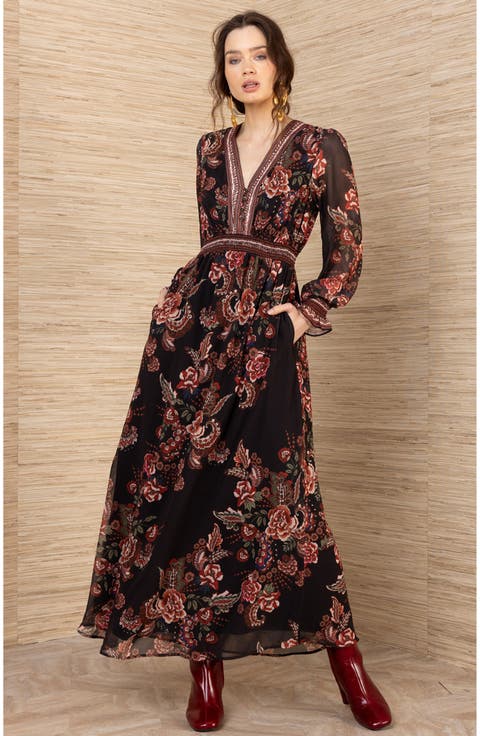 Paityn Chiffon Maxi Dress