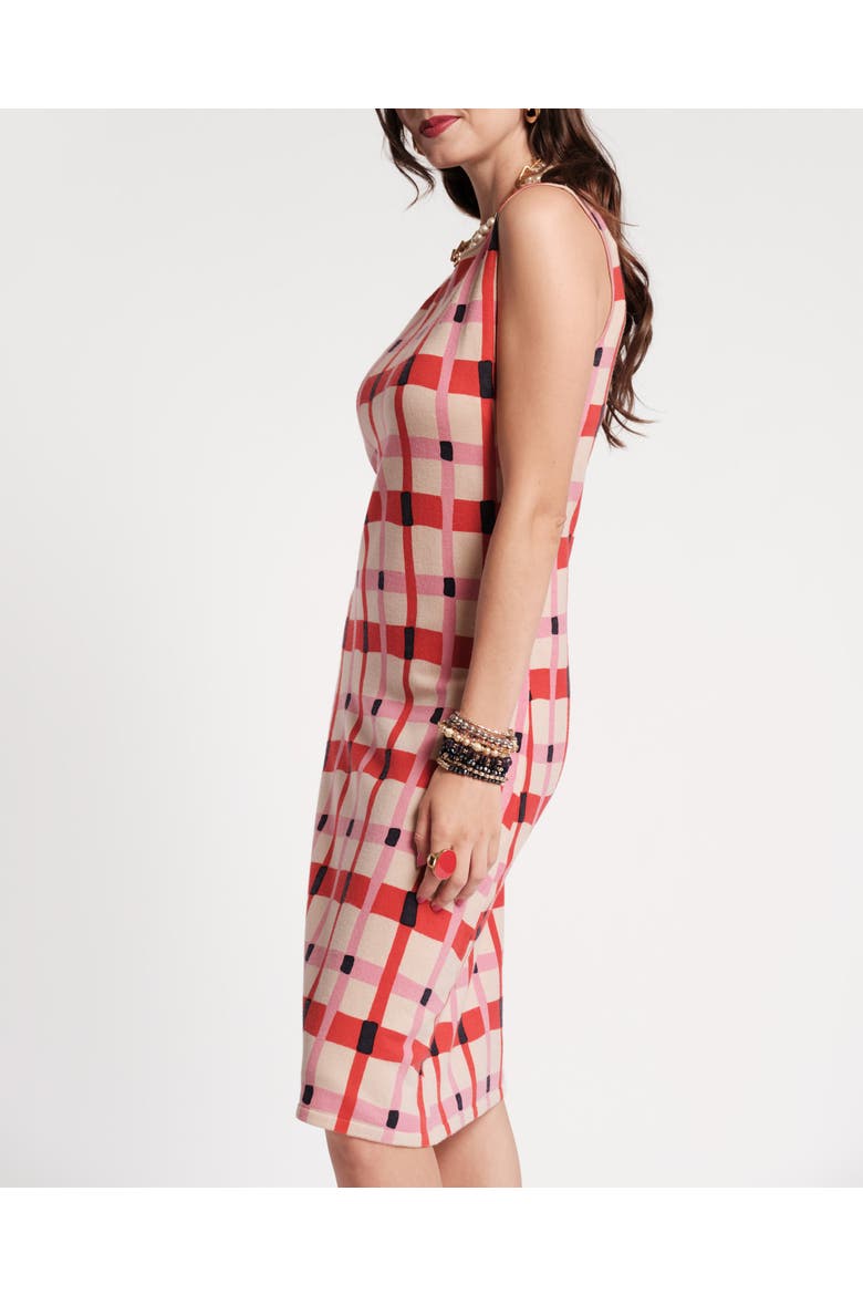 Swan Shift Dress Lollipop, Alternate, color, Pink/Red/Multi
