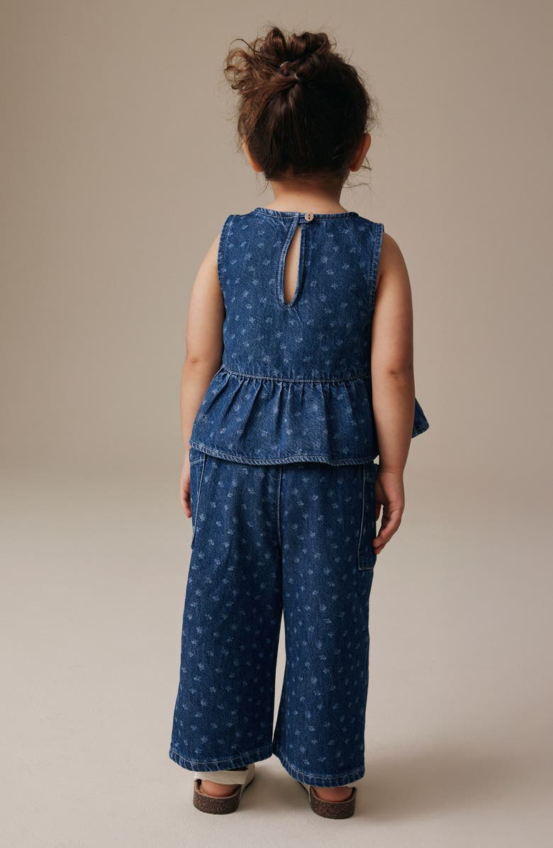 NEXT Kids' Denim Tank & Pants Set, Alternate, color, Blue