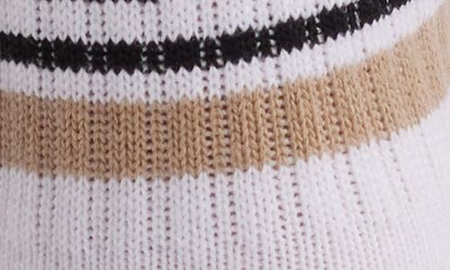 Friday Feelin ' Tired Moms Club Crew Socks In White