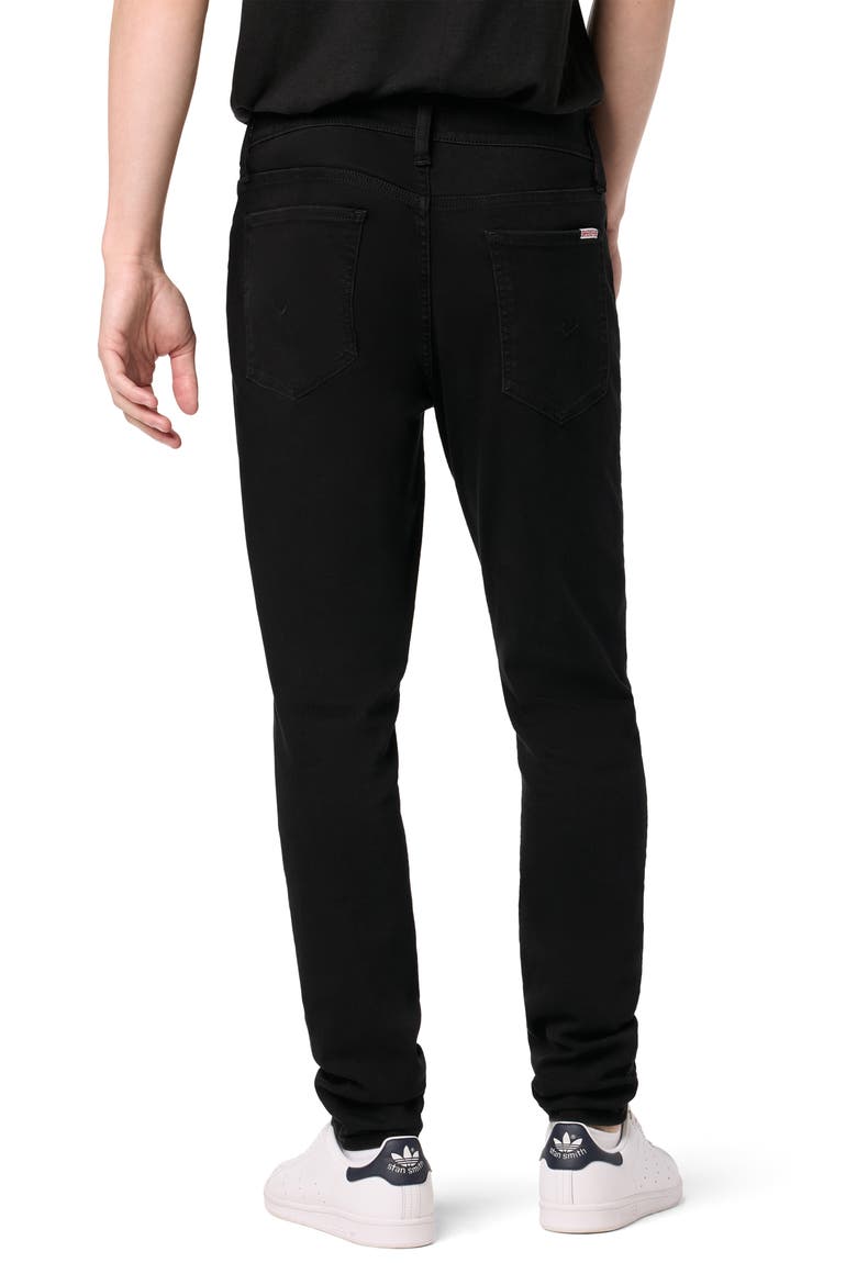 Zane Skinny Jeans, Alternate, color, BLACK RINSE