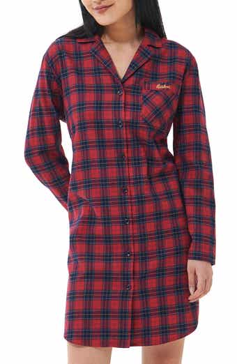 Etta Tartan Brushed Cotton Nightshirt