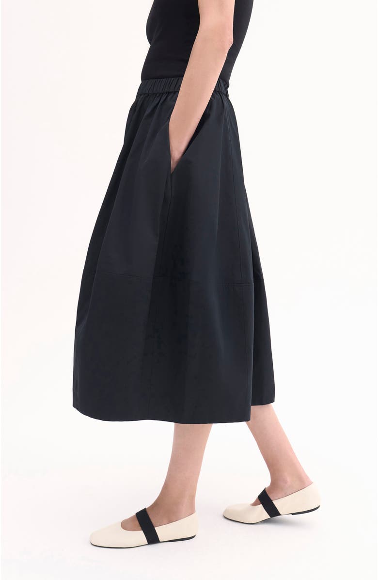 CO Full Skirt in Cotton Poplin, Alternate, color, 