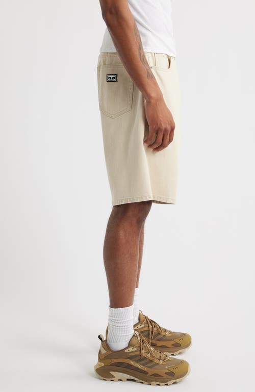 Obey Bigwig Baggy Denim Shorts