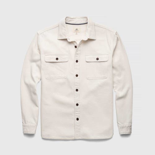 Shop Surfside Supply Co. Dylan Beach Utility Shirt In Jet Stream