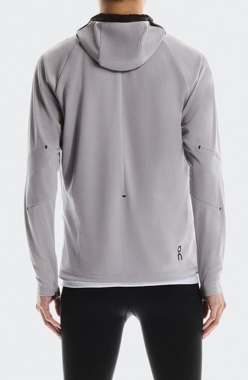 On Climate Zip Hoodie In Gray