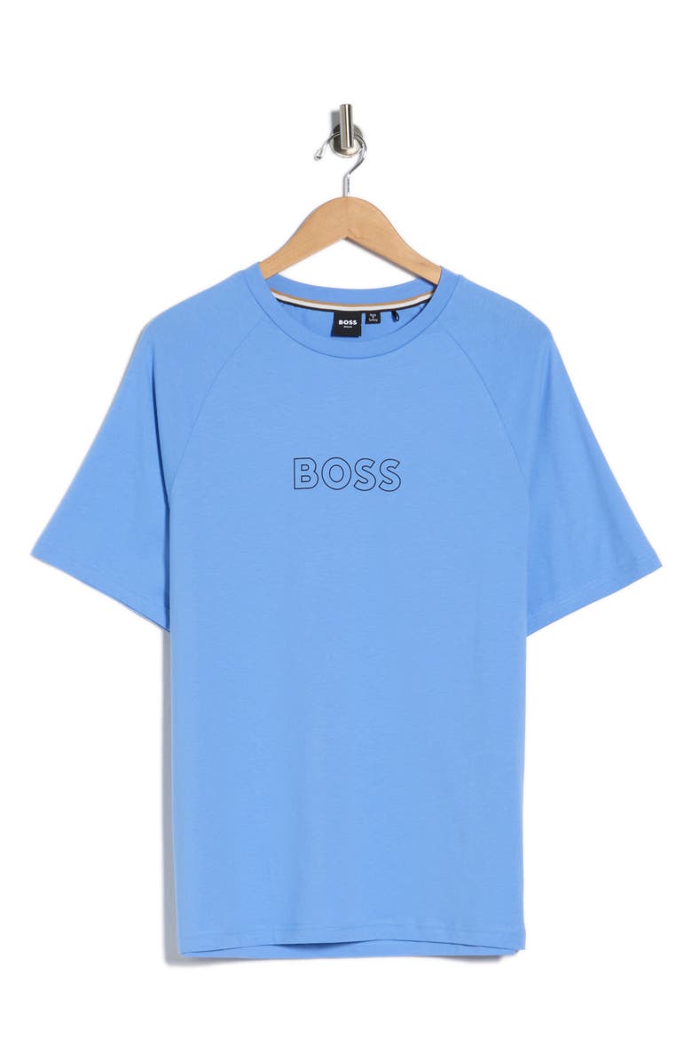BOSS Raglan Sleeve Graphic T-Shirt, Main, color,