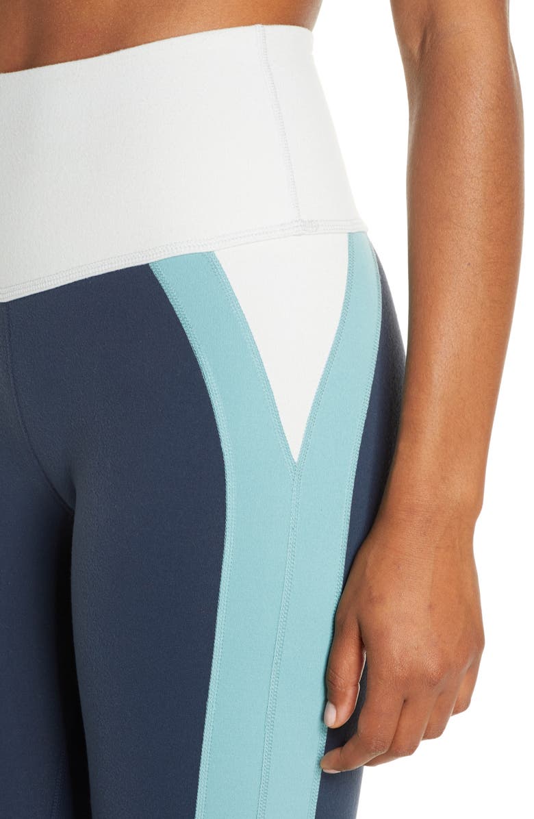 Beyond Yoga Colorblock High Waist Leggings, Alternate, color, 