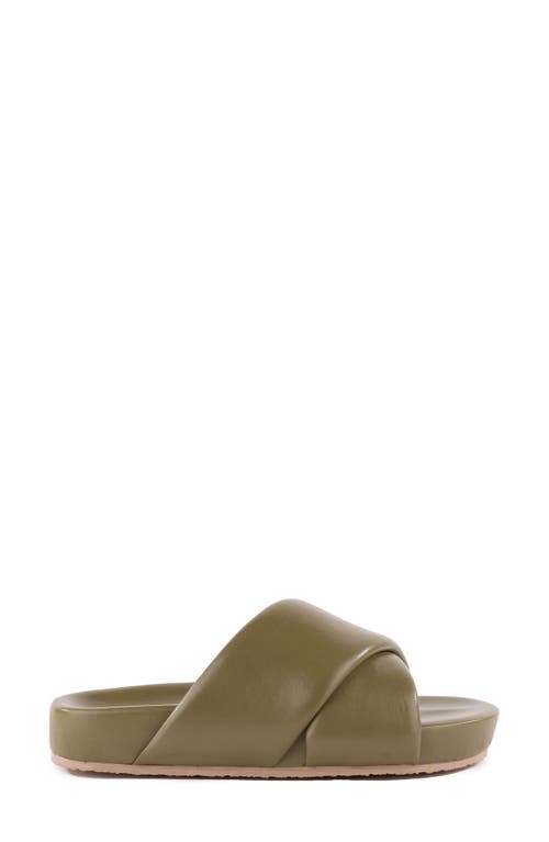 SEYCHELLES SEYCHELLES HEARTFELT CRISSCROSS SLIDE SANDAL