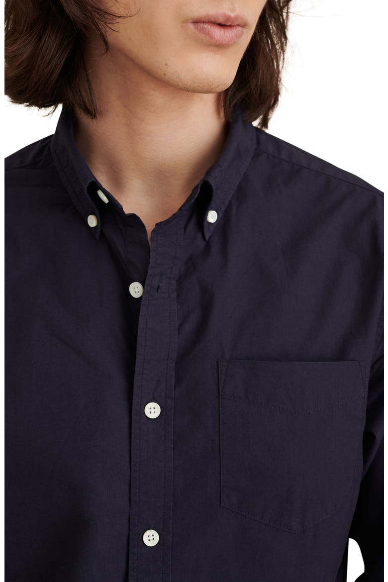 Standard Button-Down Shirt, Alternate, color, DARK NAVY