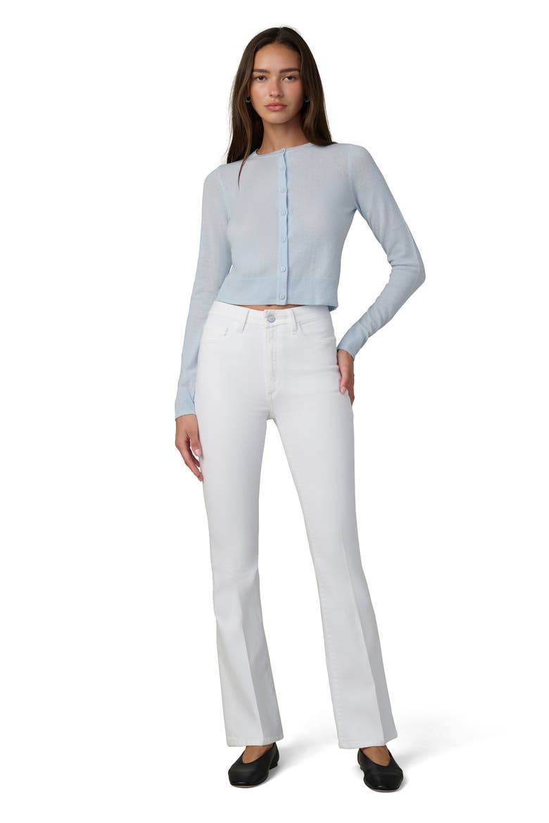 The Dani Crop Cashmere Cardigan, Alternate, color, POWDER BLUE