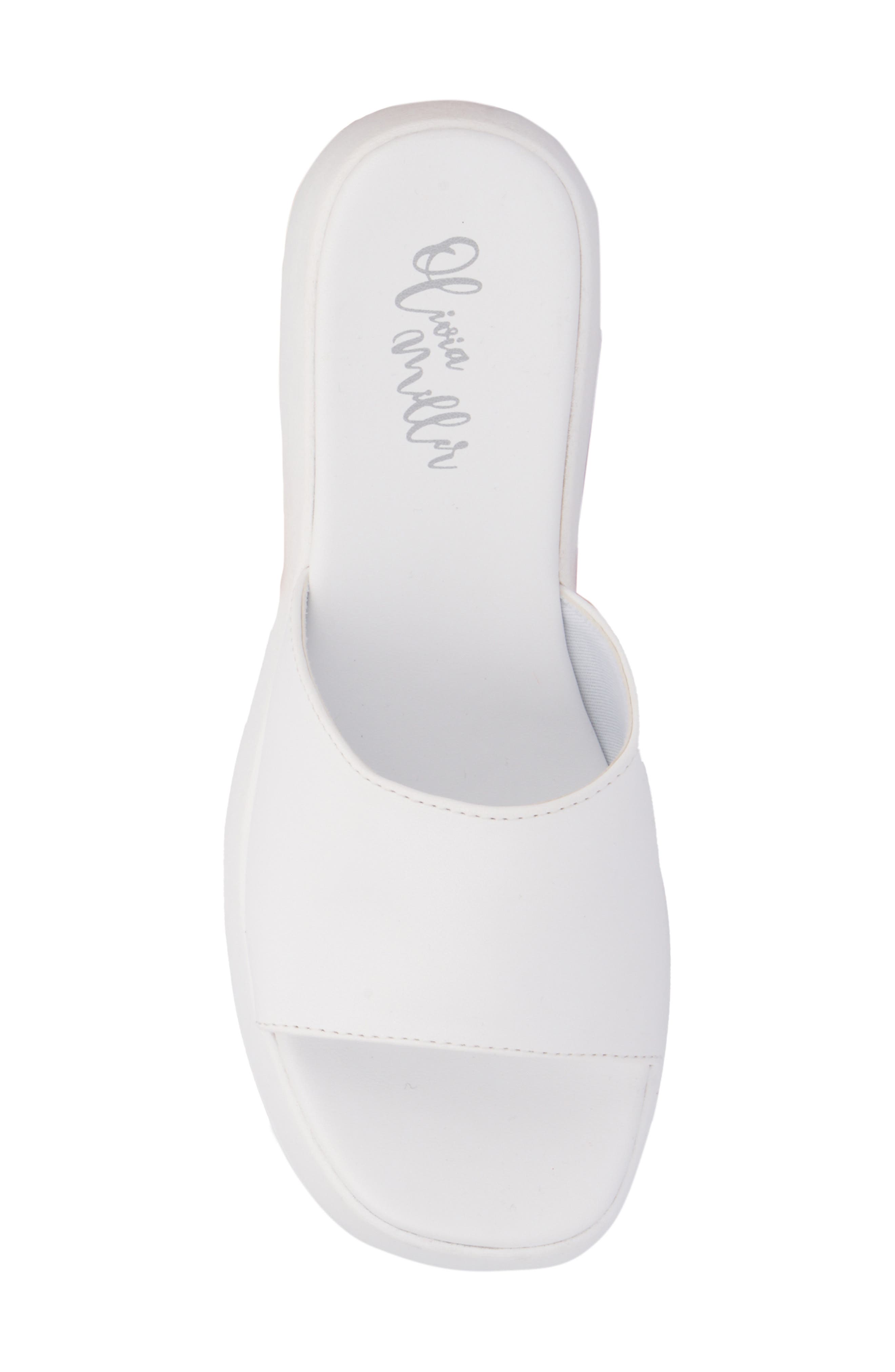 Ambition Slide Sandal, Alternate, color, WHITE