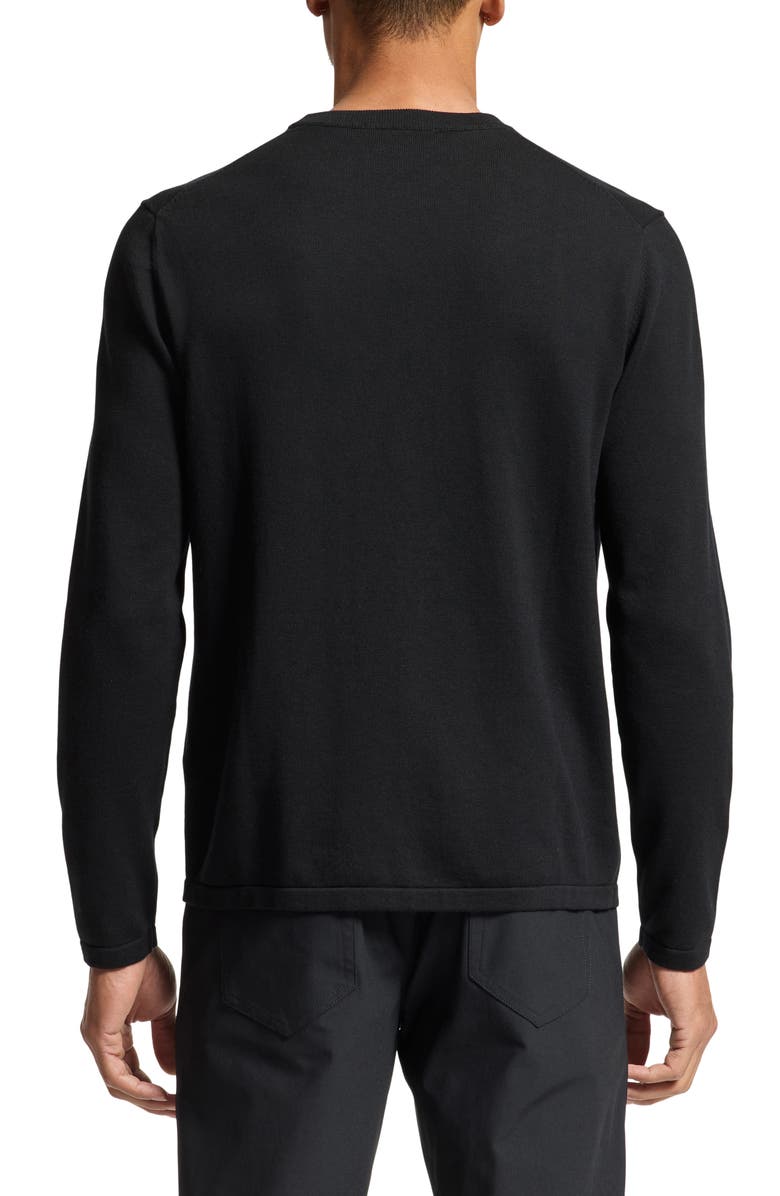 Psycho Bunny Hillrose Baby Cable Cotton & Wool Crewneck Pullover, Alternate, color, 