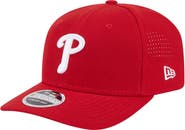 New Era Men's New Era Red Philadelphia Phillies Performance 9SEVENTY Adjustable Hat