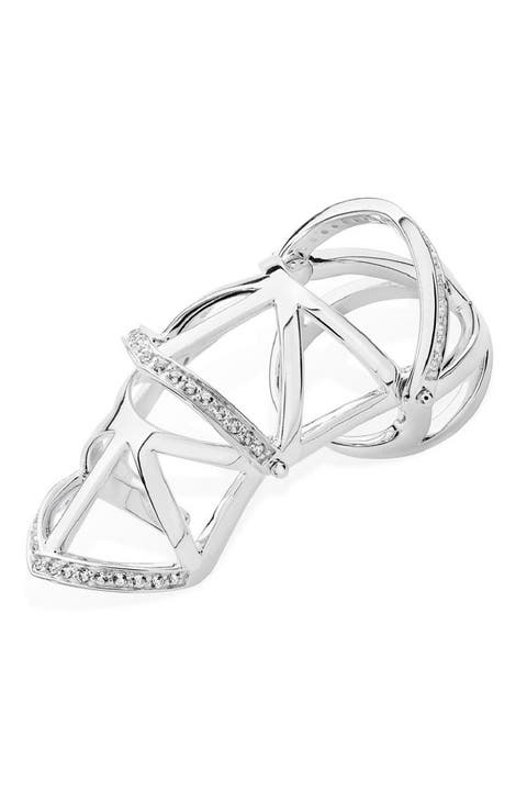 Art Deco Armour Ring