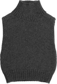 DELUC George Sleeveless Mock Neck Sweater