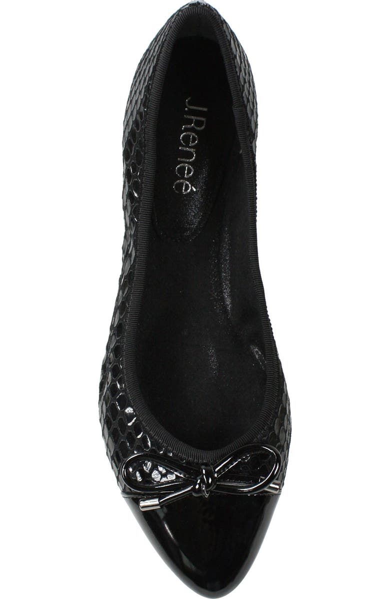 J. Reneé Charmyne Skimmer Flat, Alternate, color,