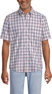 Lands' End Short Sleeve No Iron Twill Shirt